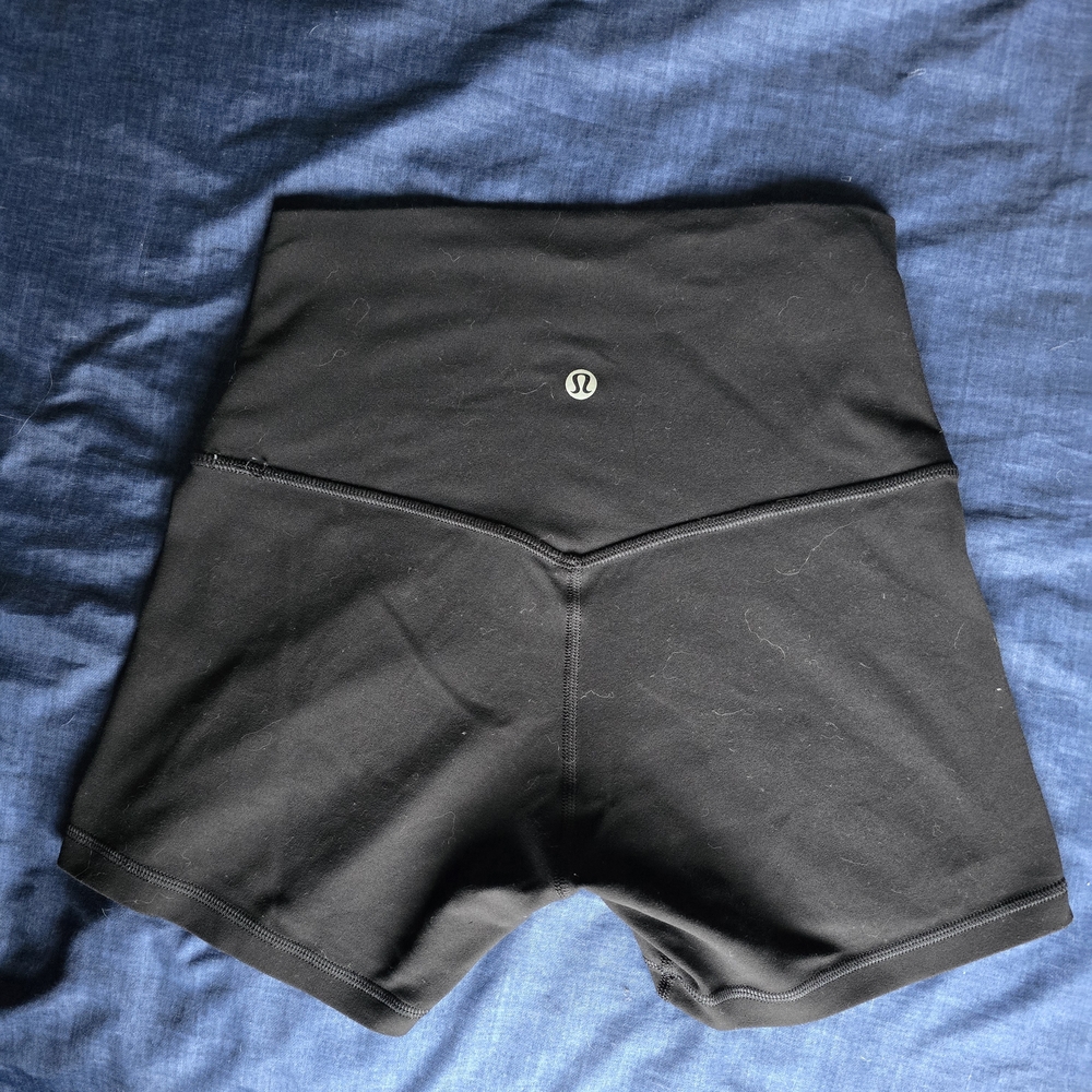 lululemon athletica Women's Black Athletic Shorts